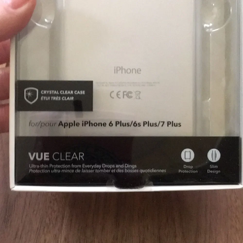 IFROGZ clear case for Apple iPhone 6+/6s+/7+